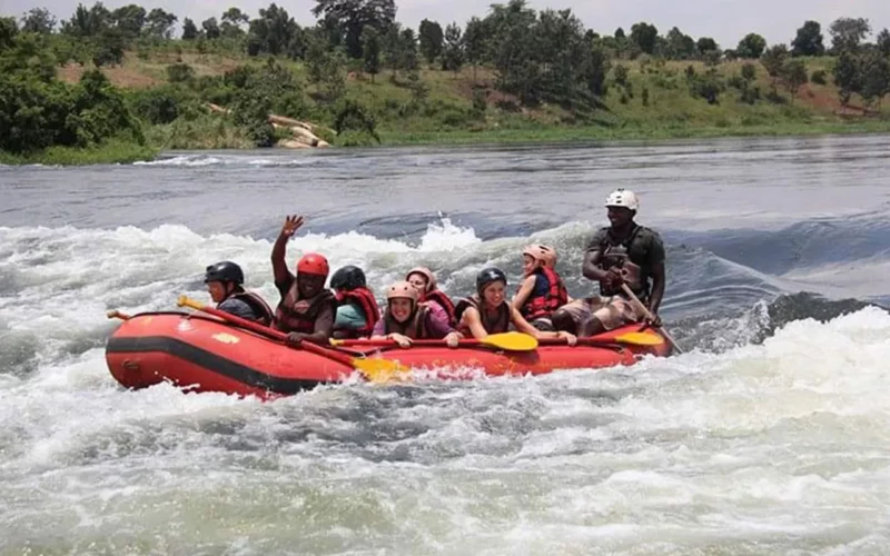 White Water Rafting on the Nile